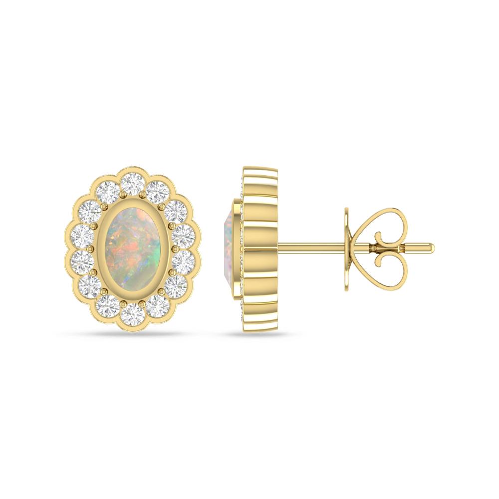 Yellow Gold - Opal